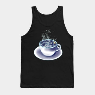 Cup of Starry Night Tank Top